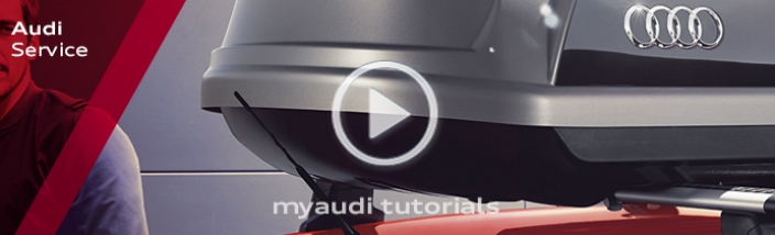 Audi myaudi tutorials - Barras de Techo y Baul Portaequipajes 