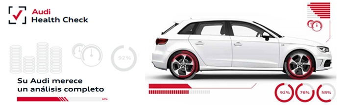 Health Check: Revisión completa de su Audi totalmente gratis