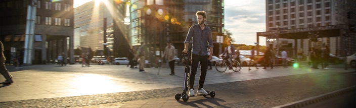 Audi e-tron Scooter. Adaptándonos a las nuevas tendencias de movilidad.