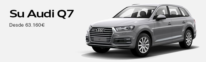 Audi Q7 desde 63.690€