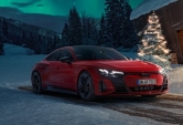 Santa Claus elige el progreso del Audi RS e-tron GT