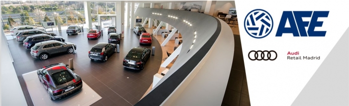 Audi Retail Madrid entrega los primeros coches a AFE 