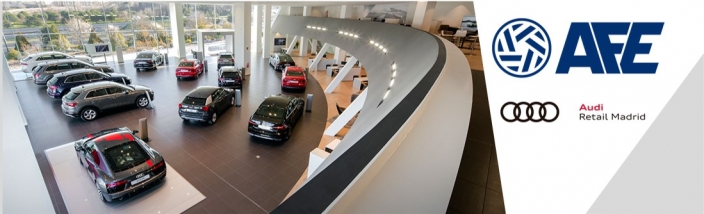 Audi Retail Madrid entrega los primeros coches a AFE