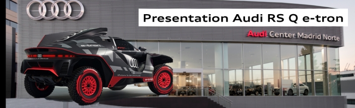 El nuevo RS Q e-tron en Audi Retail Madrid