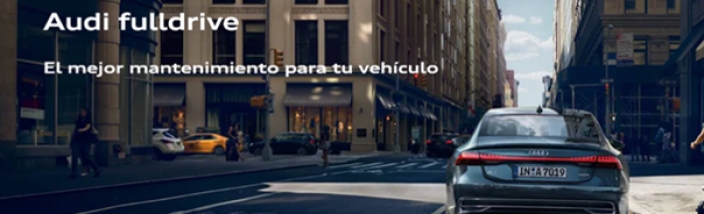 Audi fulldrive. Una tarifa, un mundo de servicios.