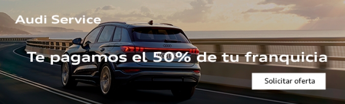 50% Dto en tu franquicia de Audi Retail Madrid